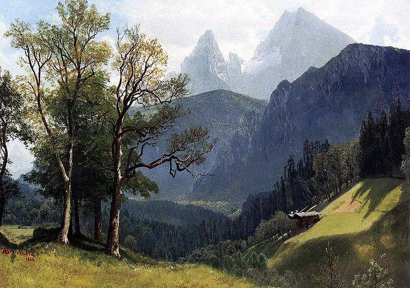 Albert Bierstadt Tyrolean Landscape